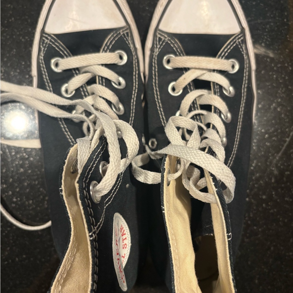 Converse Black & White All Star Low-Profile Canvas Sneakers